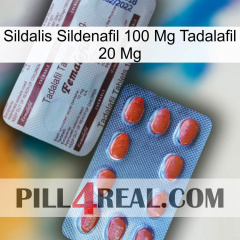 Sildalis Sildenafil 100Mg Tadalafil 20Mg 36
